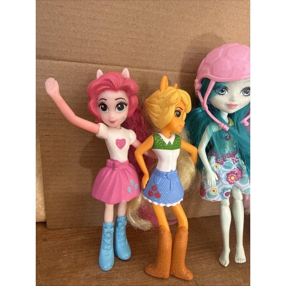 5 Lot McD’s My Little Pony Disney Princess Monster High Magic Mixies Unicorn - Picture 2 of 16